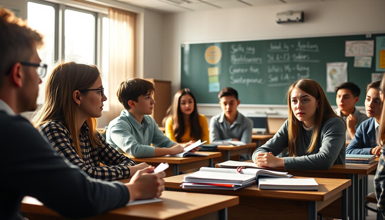 Students collaborating in study space